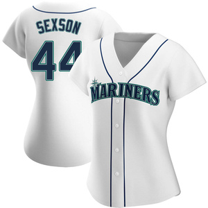 Women's Richie Sexson Seattle Mariners Authentic White Home Jersey